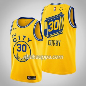 Golden State Warriors Stephen Curry 30 Nike 2019-2020 Hardwood Classics Pelipaidat Swingman - Miesten